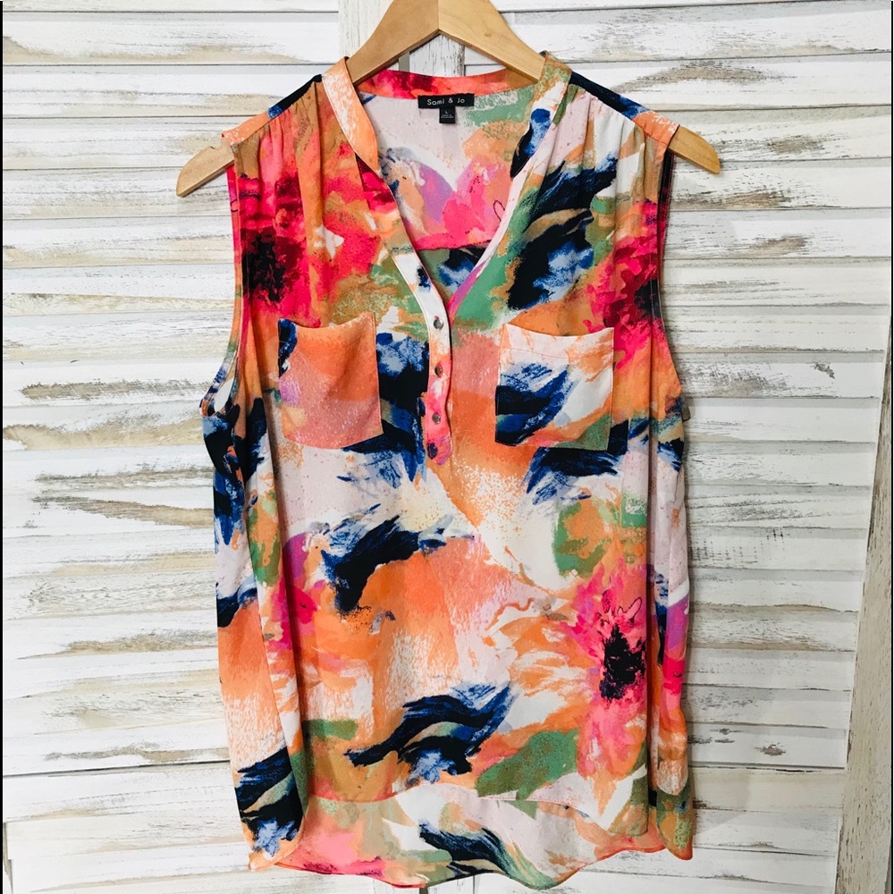 ⭐️3/$15⭐️ Gorgeous SAMI & JO Top! Large!